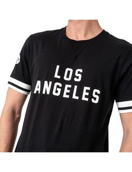 Camiseta Hombre New Era Los Angeles Negra