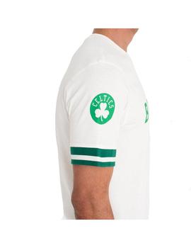 Camiseta Hombre New Era Boston Celtics Beige
