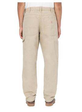 Pantalon Hombre Dickies Duck Carpenter Marron Clar