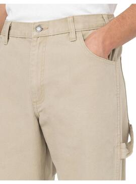 Pantalon Hombre Dickies Duck Carpenter Marron Clar