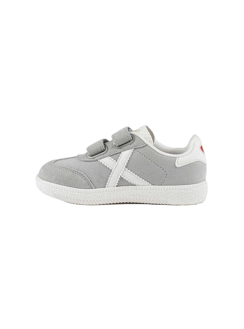 Zapatilla Niño Munich Mini Astro VCO 03 Gris