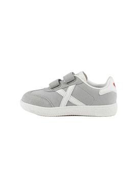 Zapatilla Niño Munich Mini Astro VCO 03 Gris
