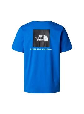 Camiseta Hombre The North Face Box Nse Azul Royal