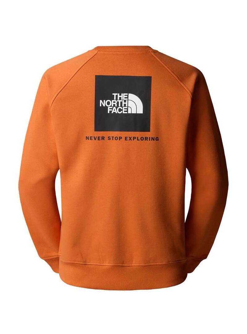 Sudadera Hombre The North Face Rag RedBox Naranja