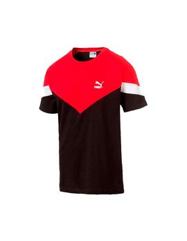 Camiseta Hombre Puma Iconic MCS Negra