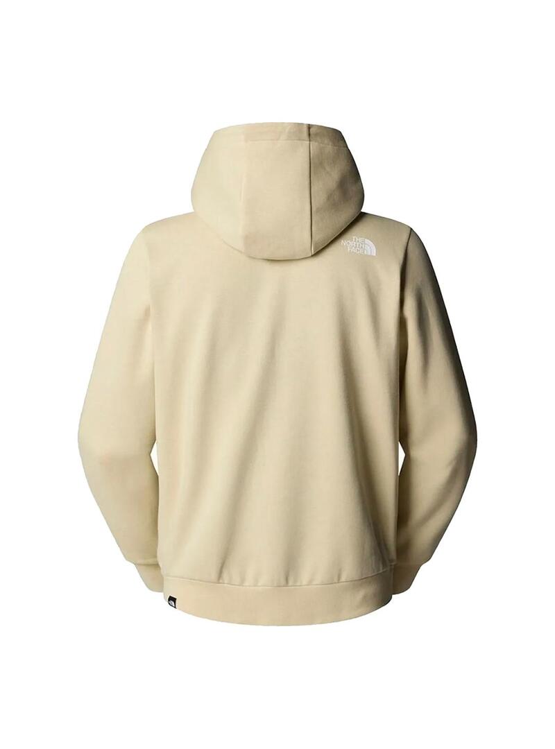 Sudadera Hombre The North Face Easy Beige Blanca