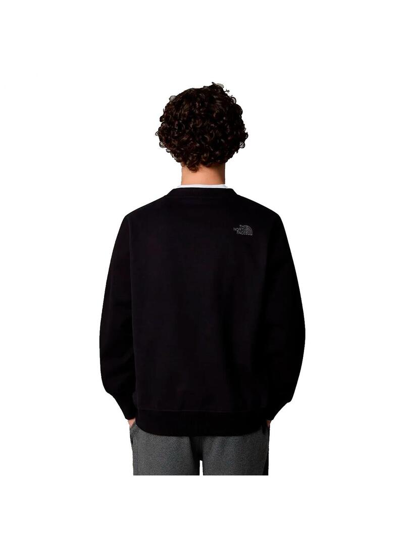 Sudadera Hombre The North Face Drew Peak Negra Gris