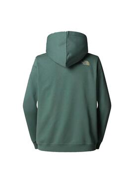 Sudadera Hombre The North Face Drew Peak Verde Beige