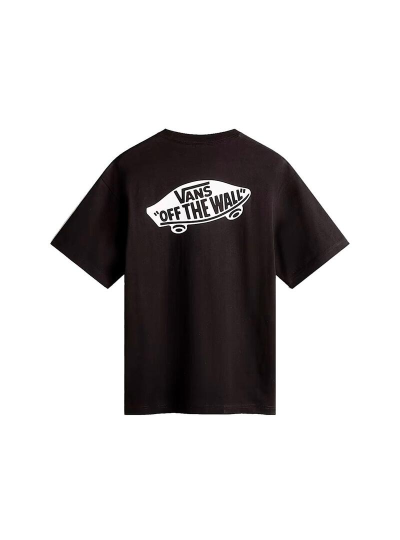 Camiseta Hombre Vans Style 76 II Loose Negra