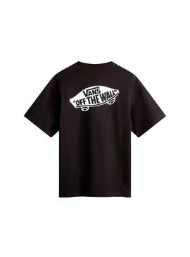 Camiseta Hombre Vans Style 76 II Loose Negra