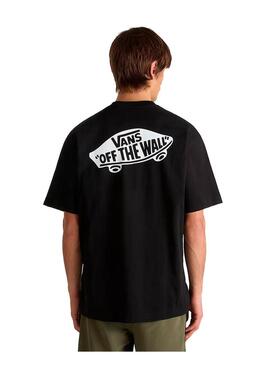 Camiseta Hombre Vans Style 76 II Loose Negra