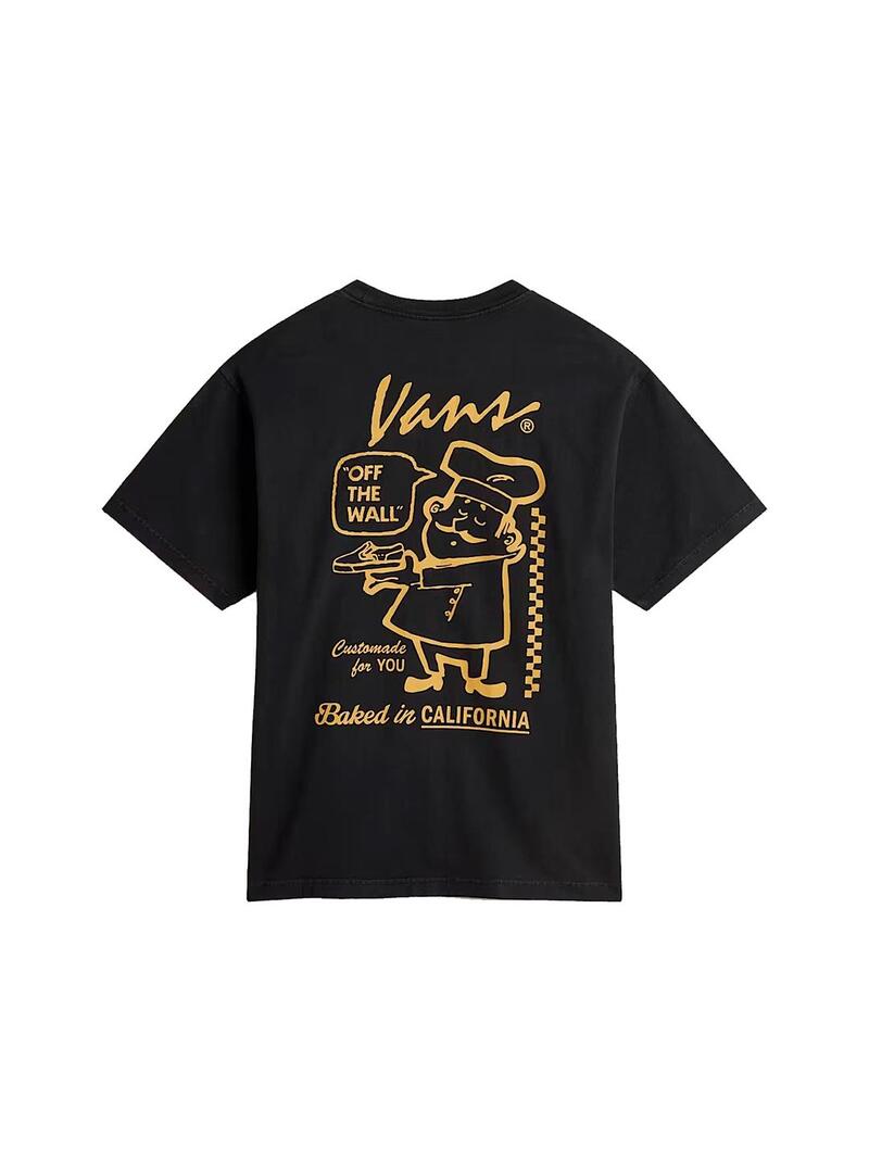 Camiseta Hombre Vans 66 Baked In Loose Negra
