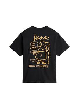Camiseta Hombre Vans 66 Baked In Loose Negra
