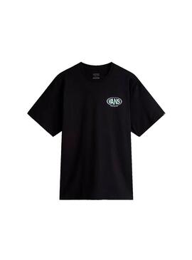 Camiseta Hombre Vans Road Stop Negra