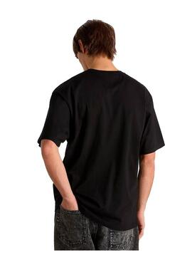 Camiseta Hombre Vans Road Stop Negra