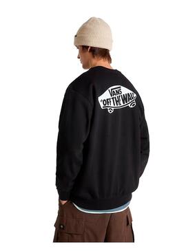 Sudadera Hombre Vans Style 76 II Loose Negra