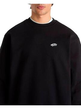 Sudadera Hombre Vans Style 76 II Loose Negra