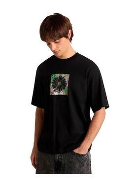 Camiseta Hombre Vans Digitals SS Negro