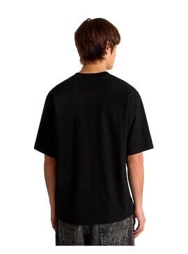 Camiseta Hombre Vans Digitals SS Negro