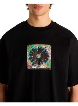 Camiseta Hombre Vans Digitals SS Negro