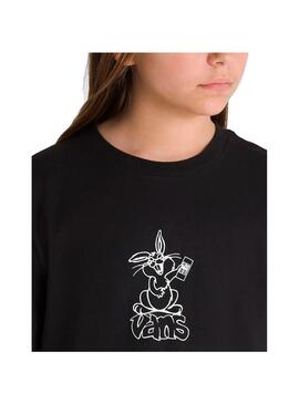 Camiseta Niño Vans Crazy Eddy Negra
