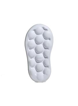 Zapatilla Baby adidas Advantage Blanca Lila