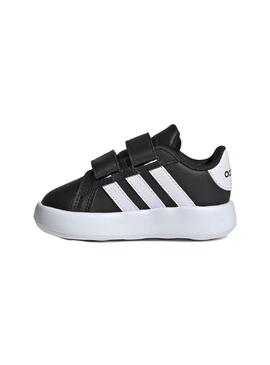 Zapatilla Niño/a adidas Grand Court 2.0 Negro Blanco