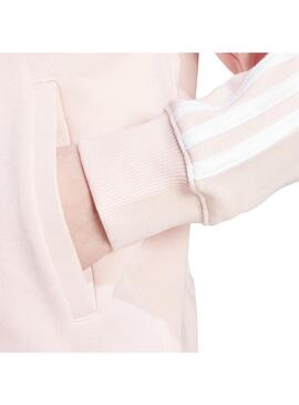 Sudadera Mujer adidas 3S Rosa