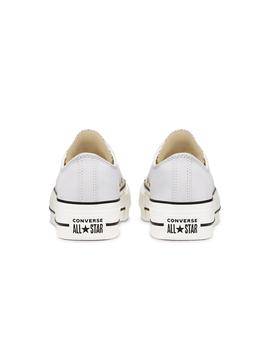 Zapatilla Mujer Converse All Star Platform Nubuck Low T Gris