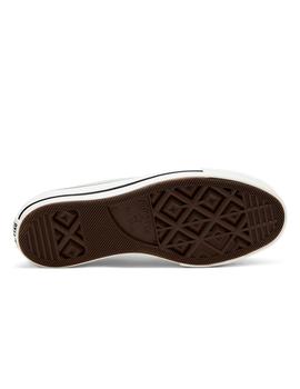 Zapatilla Mujer Converse All Star Platform Nubuck Low T Gris