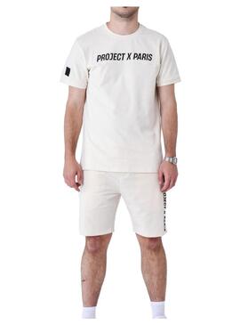Pantalón corto Hombre Project X Paris Beige