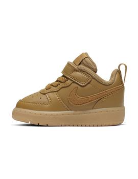 Zapatilla Baby Nike Court Borough Low 2 Camel