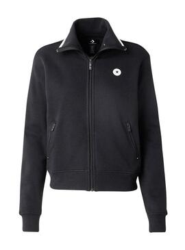 Sudadera Mujer Converse All Star Jacket Negra