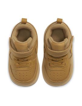 Zapatilla Baby Nike Court Borough Low 2 Camel