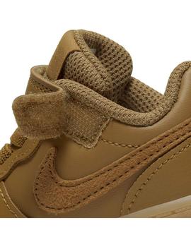 Zapatilla Baby Nike Court Borough Low 2 Camel