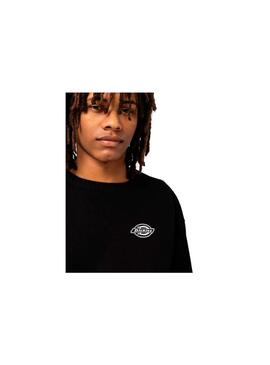 Sudadera Hombre Dickies Hotville Crewlogo Negra