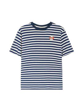 Camiseta Hombre Kaotiko Stipes Oso Azul