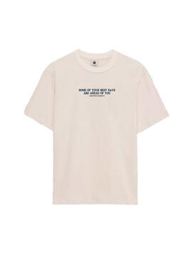 Camiseta Hombre Kaotiko Organic Walking Beige