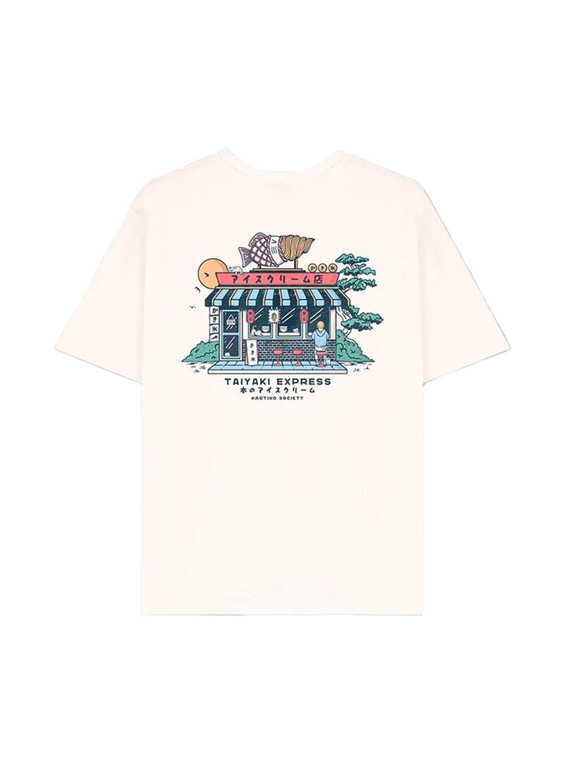 Camiseta Hombre Kaotiko Taiyaki Crudo