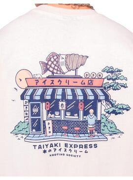 Camiseta Hombre Kaotiko Taiyaki Crudo