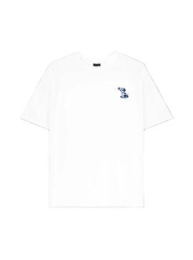Camiseta Hombre Kaotiko Doing Blanca