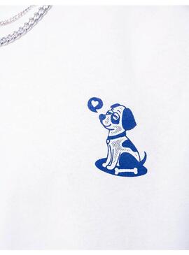 Camiseta Hombre Kaotiko Doing Blanca
