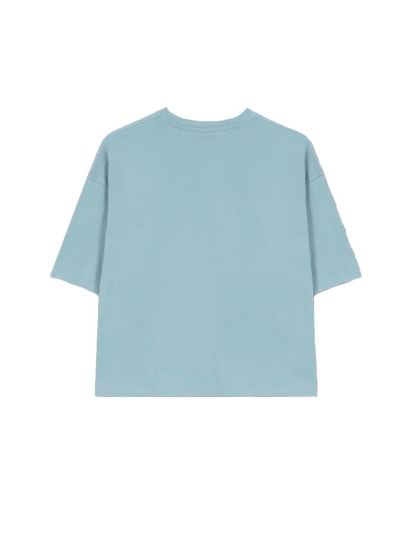 Camiseta Mujer Kaotiko Sumo Ramen Azul