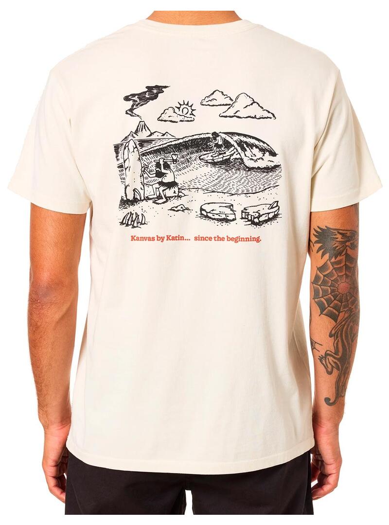 Camiseta Hombre Katin Stone Age Beige