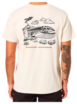 Camiseta Hombre Katin Stone Age Beige