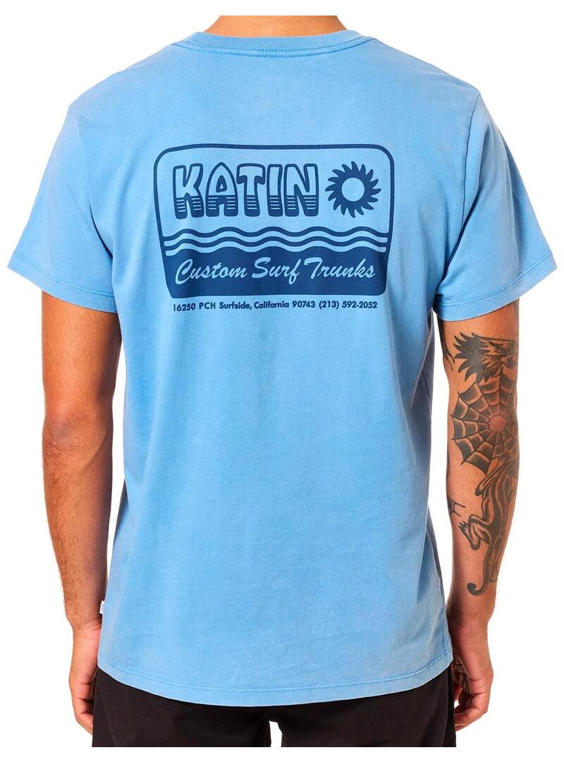Camiseta Hombre Katin Aquatics Azul