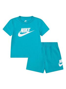 Conjunto Niño/a Nike Club Azul