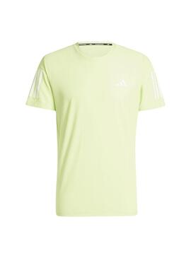 Camiseta Hombre Adidas Own The Run Verde