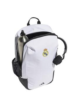 Mochila Unisex adidas Real Madrid Blanca