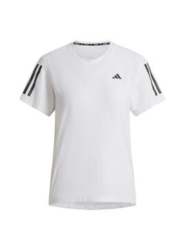 Camiseta Mujer adidas Own The Run Blanca